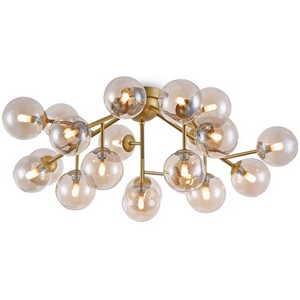 Изображение товара Потолочная люстра молекулы Maytoni Dallas MOD545PL-20G