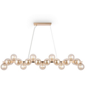 Изображение товара Подвесной светильник молекулы паук Maytoni Dallas MOD547PL-25G