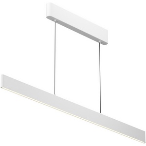 Изображение товара Подвесной линейный светильник светодиодный с датчиком движения и сенсорным выключателем Maytoni Euphoria P109PL-36W2.7-6K-W