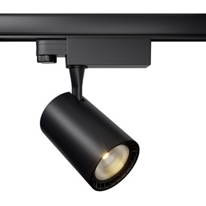 Изображение товара Трековый светильник 220V Vuoro Trinity 4000K 10Вт 24° LED (трехфазный) Maytoni Technical TR029-3-10W4K-S-B