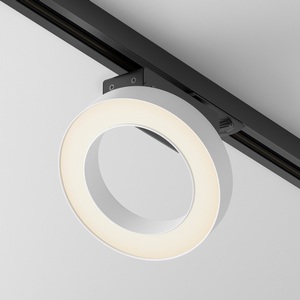 Изображение товара Трековый светильник 220V Rim Unity 3000K 12Вт 110° LED (однофазный) Maytoni Technical TR044-1-12W3K-W