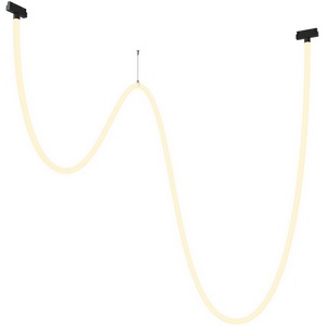 Изображение товара Трековый подвесной светильник гибкий 48V Tau Exility 3000K 100Вт 360° LED (магнитный) Maytoni Technical TR101-2-100W3K-B