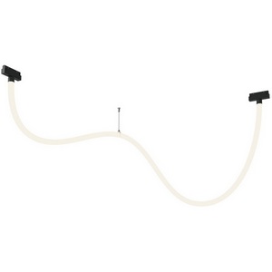 Изображение товара Трековый подвесной светильник гибкий 48V Tau Exility 4000K 50Вт 360° LED (магнитный) Maytoni Technical TR101-2-50W4K-B