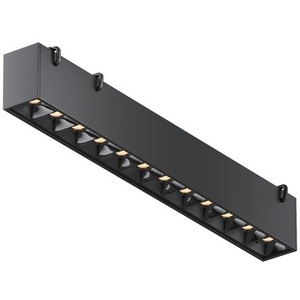Изображение товара Трековый ременной светильник 48V Maytoni Technical Points Parity TR128B-12W3K-M-B 3000K 12Вт черный