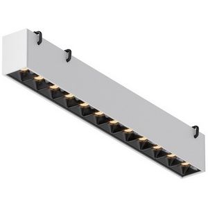 Изображение товара Трековый ременной светильник 48V Maytoni Technical Points Parity TR128B-12W3K-M-W 3000K 12Вт белый