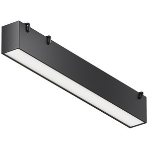 Изображение товара Трековый ременной светильник LED Maytoni Technical Basis Parity TR129B-12W4K-B 48V 4000K 12Вт черный