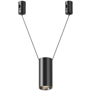 Изображение товара Трековый светильник магнитный модульный 12W 24V Maytoni Technical Focus Led TR157-1-12W4K-B
