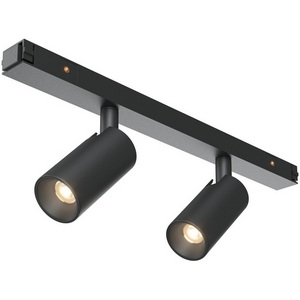 Изображение товара Точечный светильник с 2 лампами светодиодный магнитный 6W 48V Maytoni Technical Focus Duo TR176-1-2X3WTW-M-B