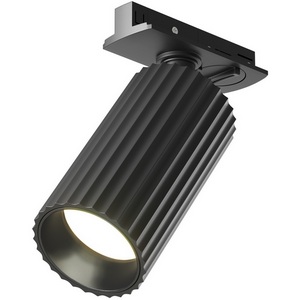 Изображение товара Трековый светильник однофазный 10W 220V Maytoni Technical Calipso TR218-1-GU10-BK
