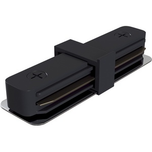 Изображение товара Коннектор прямой черный (однофазный) Maytoni Technical Accessories for tracks Unity TRA001C-11B