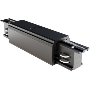 Изображение товара Коннектор прямой черный (трехфазный) Maytoni Technical Accessories for tracks Trinity TRA005C-31B