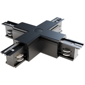 Изображение товара Коннектор Х-образный черный (трехфазный) Maytoni Technical Accessories for tracks Trinity TRA005CX-31B