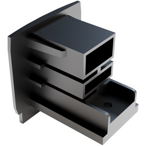 Изображение товара Заглушка торцевая черный, 1шт (трехфазный) Maytoni Technical Accessories for tracks Trinity TRA005EC-31B