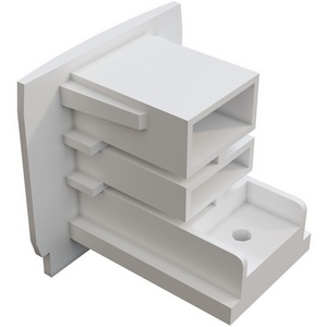 Изображение товара Заглушка торцевая белый, 1шт (трехфазный) Maytoni Technical Accessories for tracks Trinity TRA005EC-31W