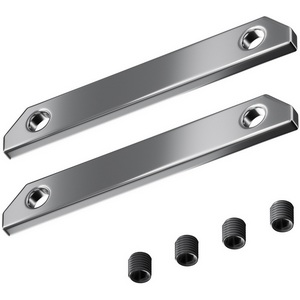 Изображение товара Комплект прямых соединителей (2 соединителя + 4 винта) для профиля TRA034MP-2S-1. (магнитный) Maytoni Technical Accessories for tracks Exility TRA034C-MP-1