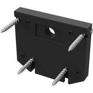 Изображение товара Торцевая заглушка для демпферного шинопровода, черная Maytoni Accessories for tracks Exility TRA034D-EC-422B