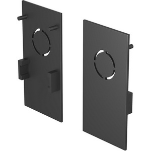 Изображение товара Заглушка торцевая 2шт накладной черный (магнитный) Maytoni Technical Accessories for tracks Exility TRA034EC-41B