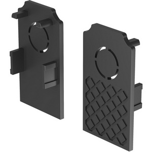 Изображение товара Заглушка торцевая 2шт встраиваемый черный (магнитный) Maytoni Technical Accessories for tracks Exility TRA034EC-42B