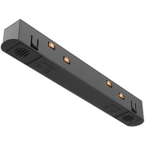 Изображение товара Коннектор питания прямой черный TRA034PC-42B (магнитный) Maytoni Technical Accessories for tracks Exility TRA034PC-42B