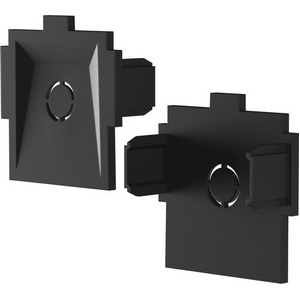 Изображение товара Комплект заглушек к встраиваемому шинопроводу Radity 2шт Maytoni Accessories for tracks Radity TRA084EC-12B