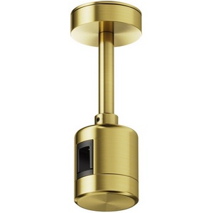 Изображение товара Крепление потолочное Short 78мм с прямым коннектором питания Flarity латунь Maytoni Accessories for tracks Flarity TRA156С-IPC1-BS (159-7606)