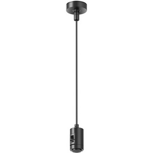Изображение товара Подвес тросовый Hang с вводом питания Flarity черный Maytoni Accessories for tracks Flarity TRA157SW-B1-B