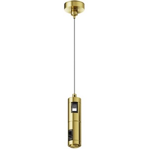 Изображение товара Подвес тросовый Hang двойной Flarity латунь Maytoni Accessories for tracks Flarity TRA157SW-D1-BS