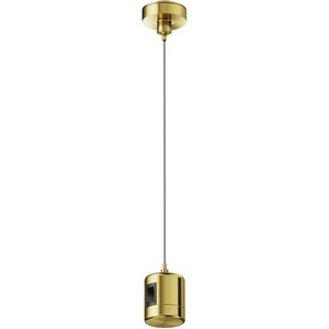 Изображение товара Подвес тросовый Hang с прямым коннектором питания Flarity латунь Maytoni Accessories for tracks Flarity TRA157SW-IPC1-BS