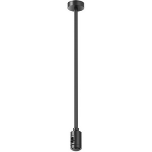 Изображение товара Крепление потолочное Medium 360мм с вводом питания Flarity черный Maytoni Accessories for tracks Flarity TRA158C-BL1-B