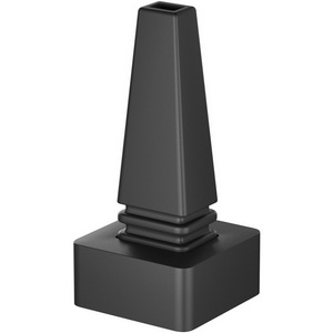 Изображение товара Настенный фиксатор для подвесного монтажа шинопровода Maytoni Accessories for tracks Elasity TRA160BC-B