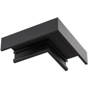 Изображение товара Коннектор угловой, накладной, черный Maytoni Accessories for tracks Basity TRA172CL-11B