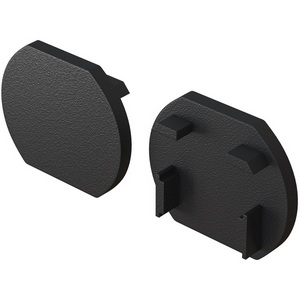 Изображение товара Заглушка для круглого шинопровода, черный Maytoni Accessories for tracks Basity TRA172EC-R-11B