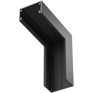 Изображение товара Коннектор угловой внутренний, накладной, черный Maytoni Accessories for tracks Basity TRA172ICL-11B