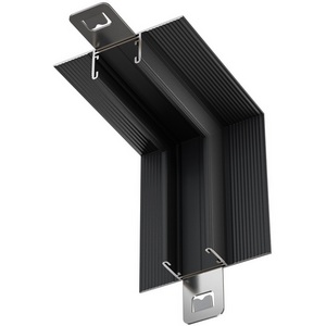 Изображение товара Коннектор угловой внутренний, встраиваемый, черный Maytoni Accessories for tracks Basity TRA172ICL-12B