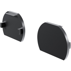 Изображение товара Заглушки для круглого магнитного шинопровода Exility Maytoni Accessories for tracks Exility TRAM034EC-R-41B