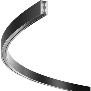 Изображение товара Шинопровод накладной/подвесной модульный магнитный 24V круглый из полукругов 1500мм Flarity черный Maytoni Technical Busbar trunkings Flarity TRX154-2SR-D1500-B