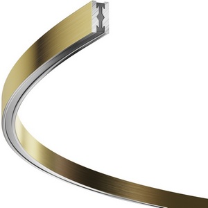 Изображение товара Шинопровод накладной/подвесной модульный магнитный 24V круглый из полукругов 1500мм Flarity латунь Maytoni Technical Busbar trunkings Flarity TRX154-2SR-D1500-BS