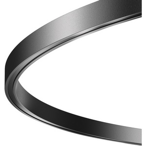 Изображение товара Шинопровод модульный подвесной магнитный 24V Flarity круглый черный 65 см Maytoni Technical Busbar trunkings Flarity TRX154-R-D650-B
