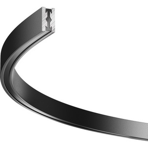 Изображение товара Шинопровод модульный подвесной магнитный 24V Flarity полукруг черный 65 см Maytoni Technical Busbar trunkings Flarity TRX154-SR-D650-B