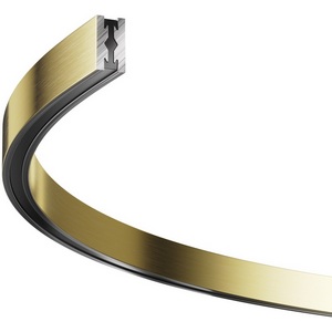 Изображение товара Шинопровод подвесной алюминиевый магнитный 24V Flarity полукруг латунь 65 см Maytoni Technical Busbar trunkings Flarity TRX154-SR-D650-BS