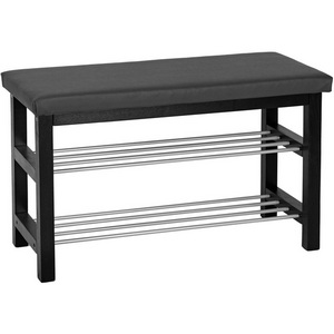 Изображение товара Банкетка BeautyStyle 4 венге/экокожа серый Mebelik 000589