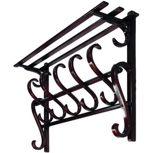 Изображение товара Вешалка настенная В 7Н махагон от фабрики Mebelik