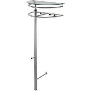 Изображение товара Вешалка напольная Галилео 211 металлик /темно-коричневый от фабрики Mebelik