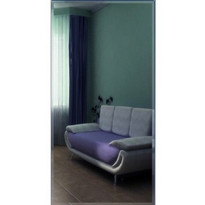 Изображение товара Зеркало настенное Сельетта-2 100 см х 50 см (фацет 10 мм) от фабрики Mebelik