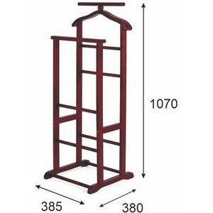Изображение товара Вешалка костюмная В 9Н махагон Mebelik арт.001953