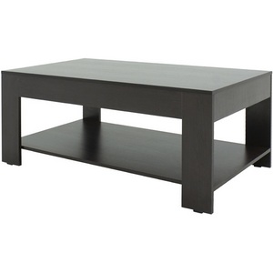 Изображение товара Стол журнальный с полкой BeautyStyle 26 венге без стекла Mebelik 002106 (прямоугольная столешница, 4 ножки)