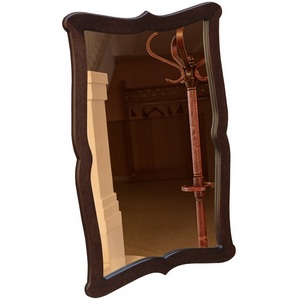 Изображение товара Зеркало навесное Берже 23 темно-коричневый 97 см х 67 см от фабрики Mebelik
