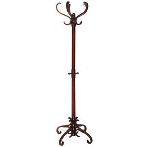 Изображение товара Вешалка напольная В 2Н тёмно-коричневый от фабрики Mebelik