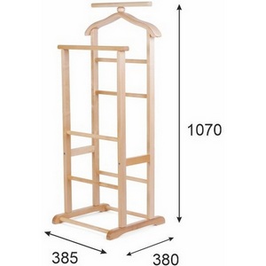 Изображение товара Вешалка костюмная В 9Н светло-коричневый Mebelik арт.002437