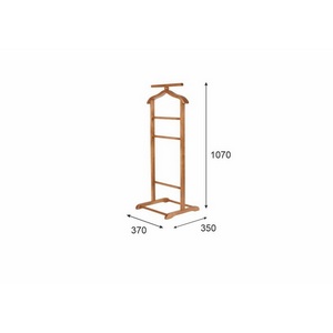 Изображение товара Вешалка костюмная В 6Н средне-коричневый от фабрики Mebelik